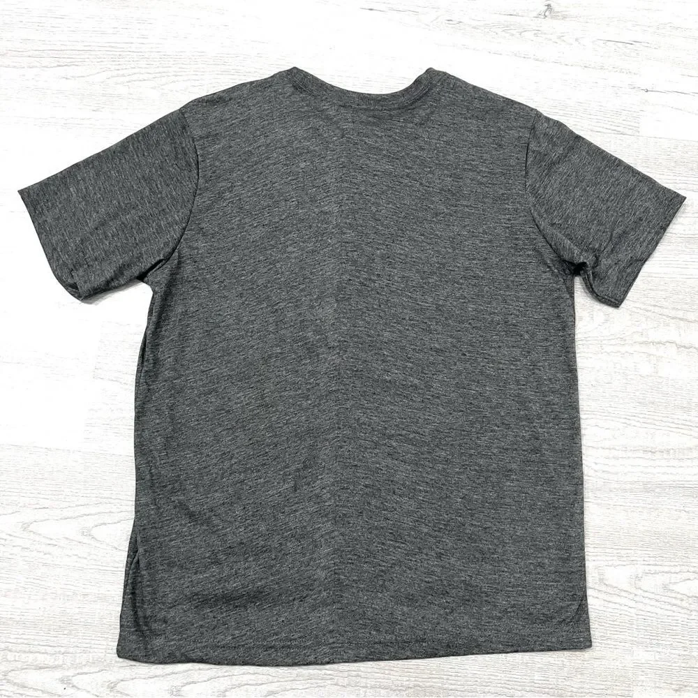 Burberry England Circle Logo Men’s T Shirt Size L Dark Grey